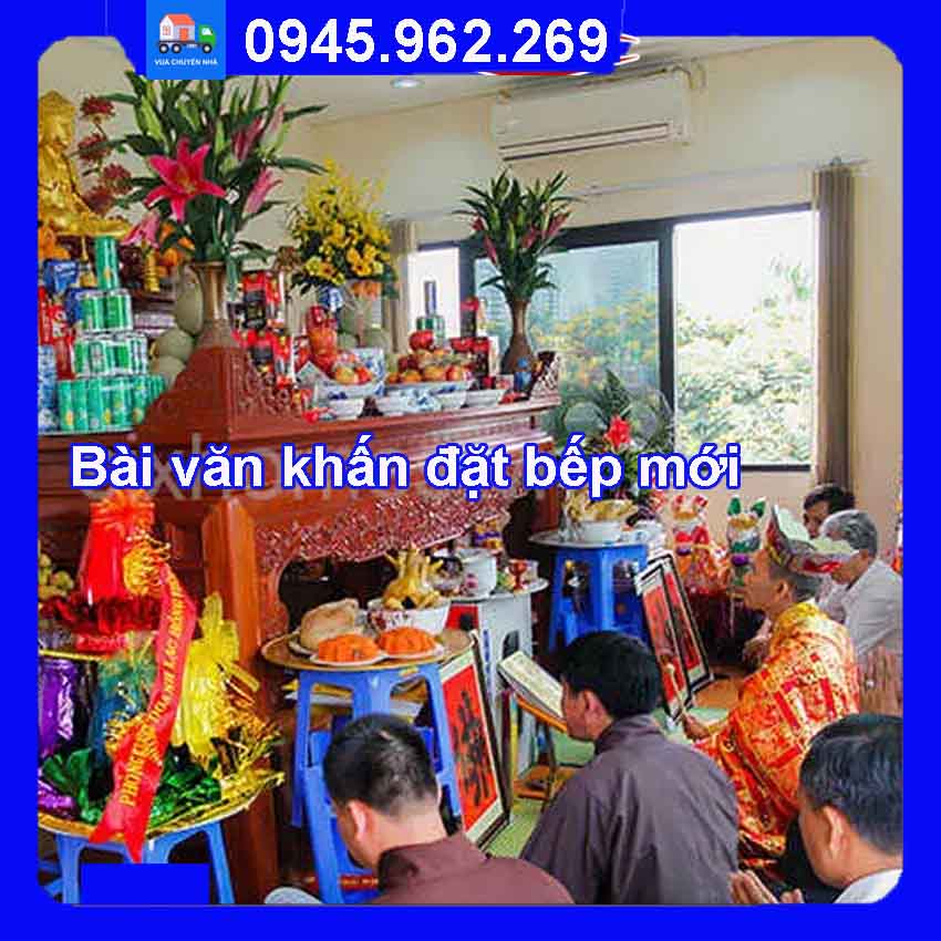 Bài văn khấn đặt bếp mới 2