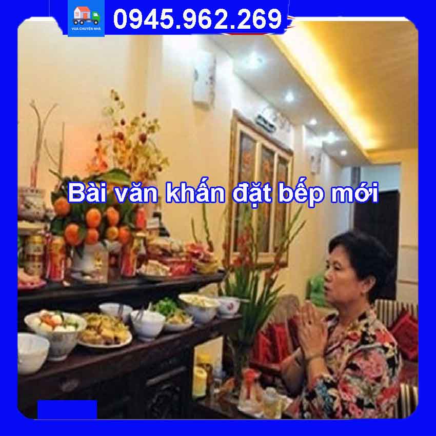 Bài văn khấn đặt bếp mới
