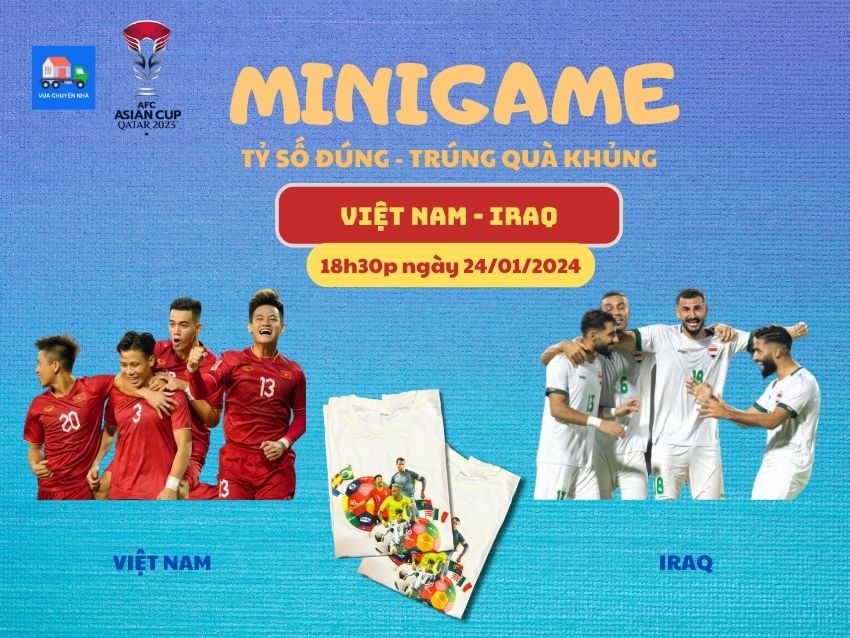 Minigame Tỷ số đúng trúng quà khủng