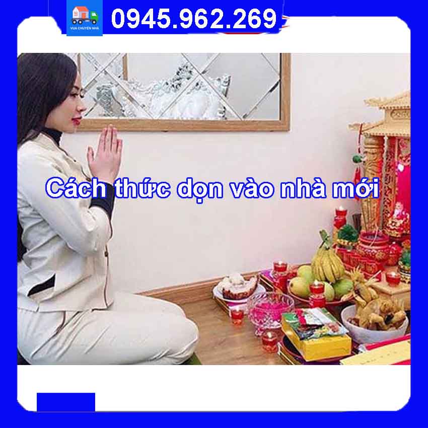 Cách thức dọn vào nhà mới