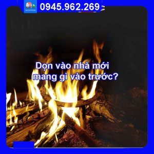 Dọn vào nhà mới mang gì vào trước