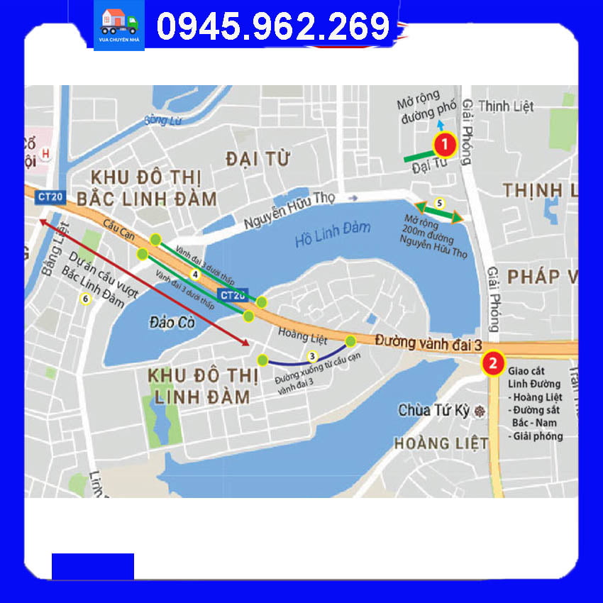 Linh Đàm thuộc phường nào quận nào 2