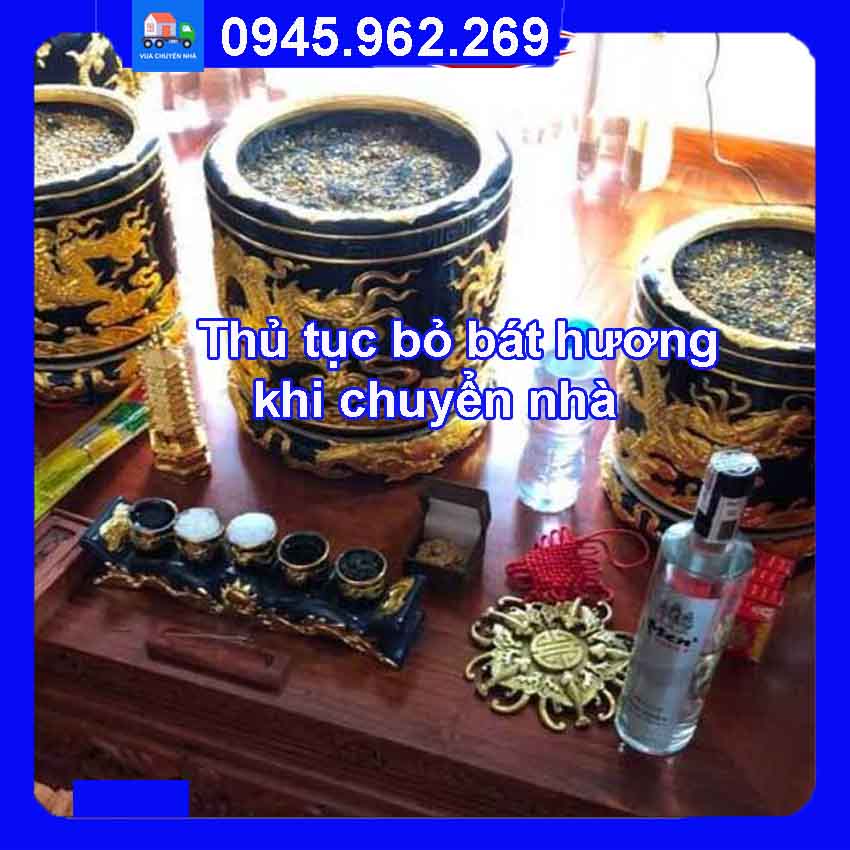 Thủ tục bỏ bát hương khi chuyển nhà