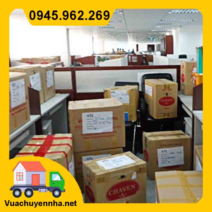 quy trình chuyển văn phòng trọn gói