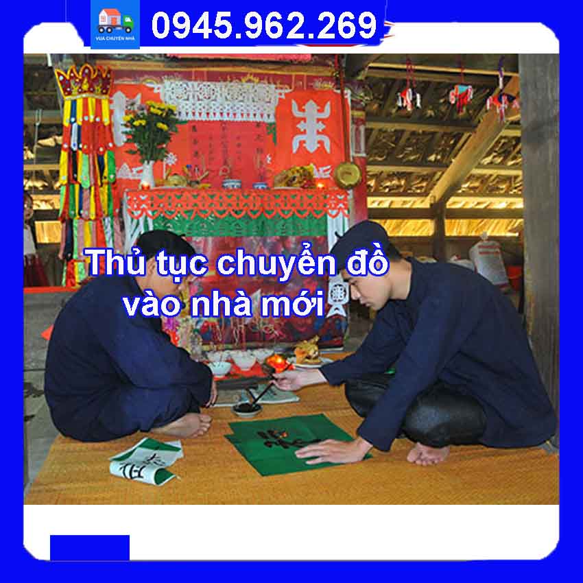 thủ tục chuyển đồ vào nhà mới