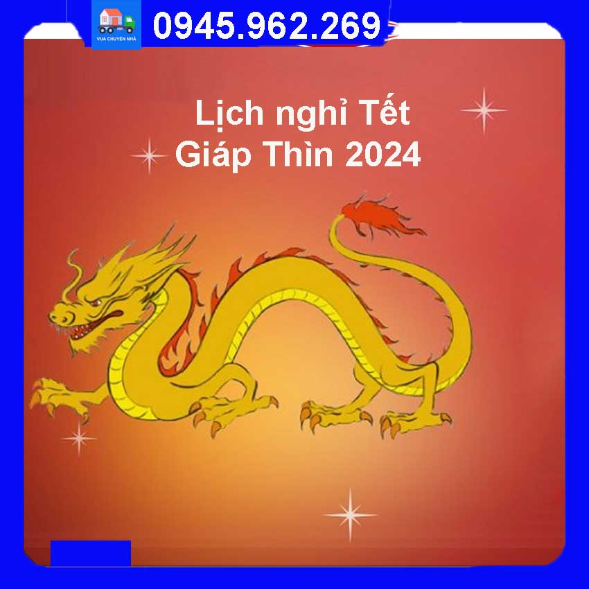 Lịch nghỉ Tết Giáp Thìn 2024