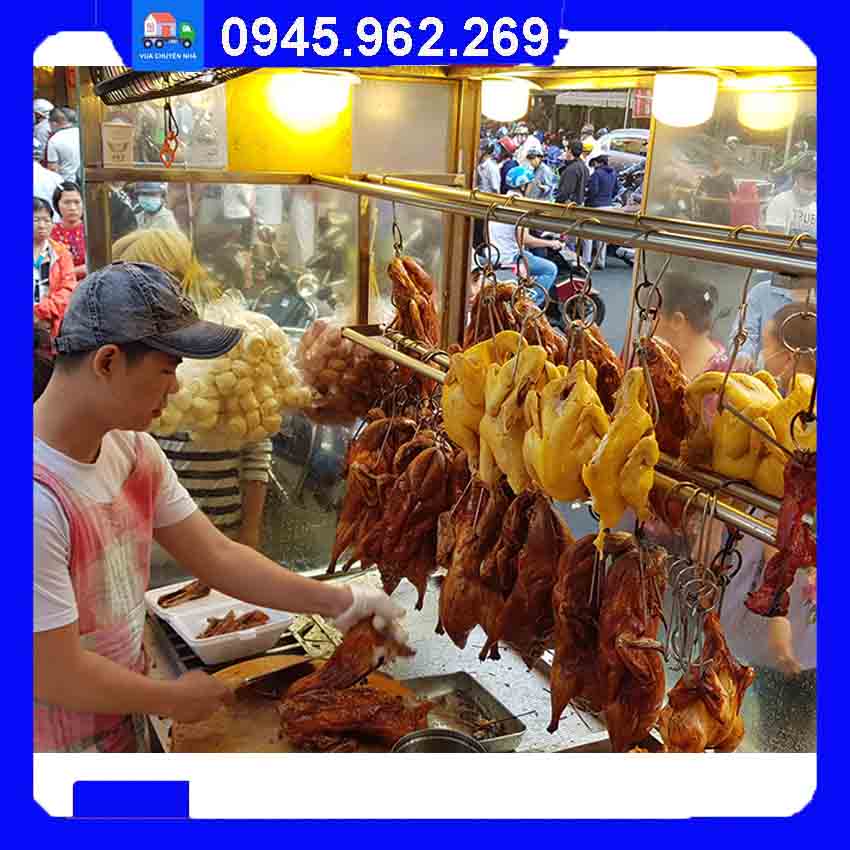 vịt quay cúng thần Tài