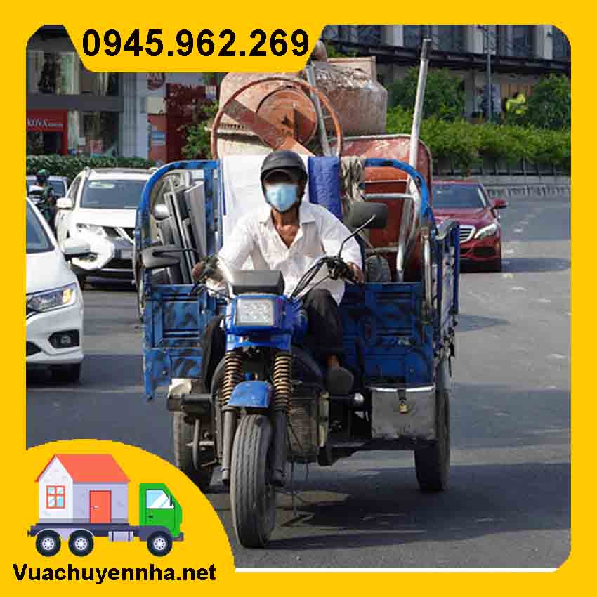 Nên chuyển văn phòng bằng xe tải hay xe ba gác