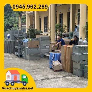 chuyển kho xưởng cho Liên đoàn địa chất xạ hiếm