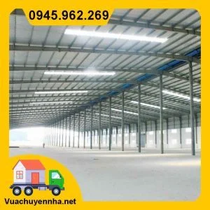 Dịch vụ chuyển kho xưởng trọn gói tại phường Ngọc Thụy quận Long Biên