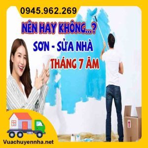 tháng 7 âm có nên sơn nhà không