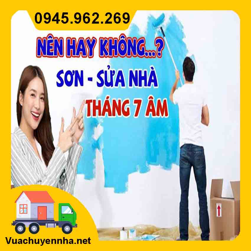 tháng 7 âm có nên sơn nhà không