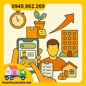 Bí quyết chuyển nhà chung cư nhanh chóng hiệu quả