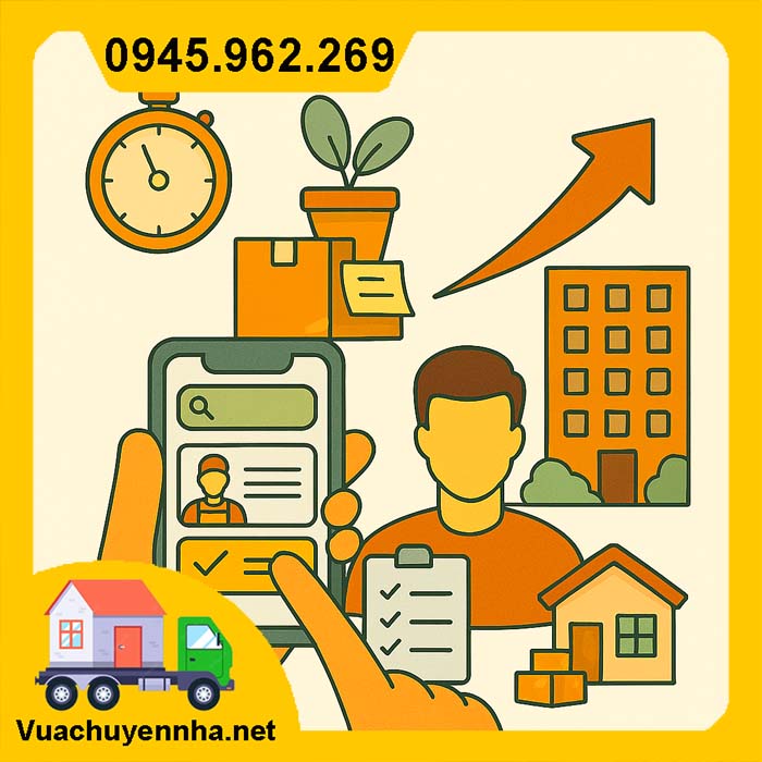 Bí quyết chuyển nhà chung cư nhanh chóng hiệu quả