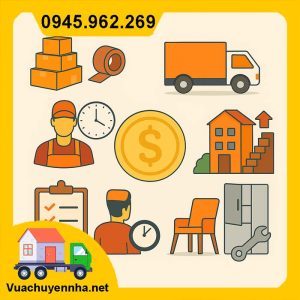 Cách tính chi phí chuyển nhà trọn gói chính xác nhất