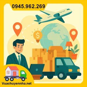 Dịch vụ chuyển nhà đi nước ngoài và những điều cần biết