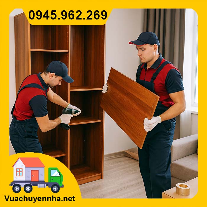 Dịch vụ tháo lắp di chuyển đồ gỗ tại Hà Nội