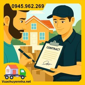 Hợp đồng dịch vụ chuyển nhà trọn gói cần lưu ý những gì