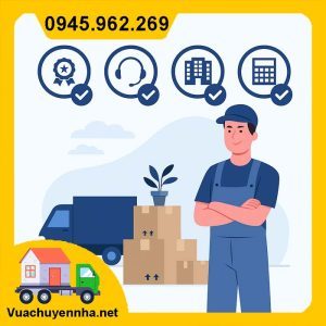 Tiêu chí đánh giá công ty chuyển nhà trọn gói uy tín